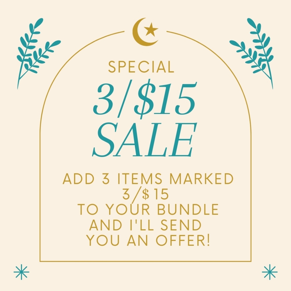 3 for $15 Sale! (Sign)